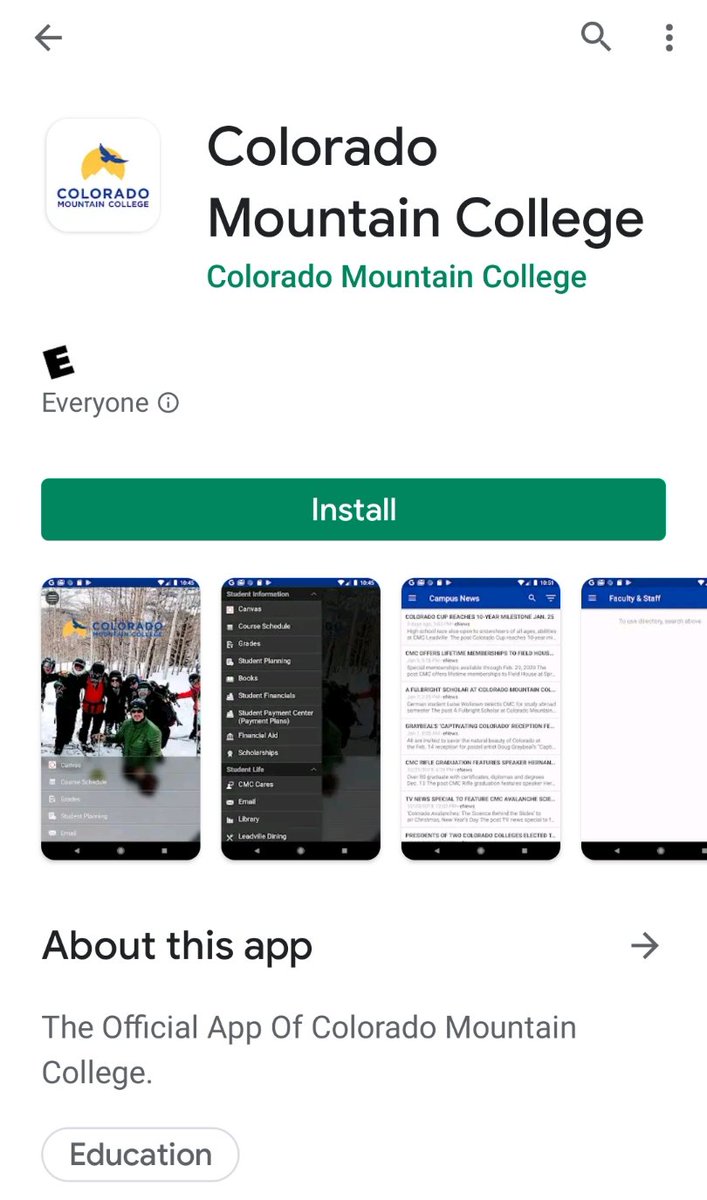 CMCatEdwards's tweet photo. We've got an app! We now have a student mobile app. It's free and available for both Android and Apple devices. You can get your grades, schedule, telephone numbers, events, maps and more! Use your Basecamp credentials. https://t.co/Gd4l7cW1yo