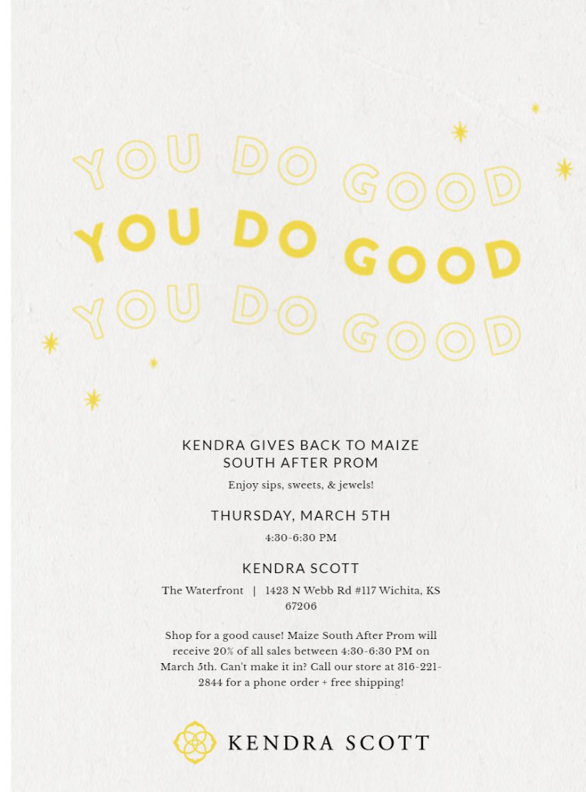 MinksieVminks's tweet photo. 🚨🚨ATTENTION MAV FAMILY🚨🚨
Who needs Kendra Scott?!! If U need 2 shop for prom 💍 or 2 add 2 your spring collection come out on 3-5-20, btwn 4:30-6:30. 20% of sales will b given 2 MSHS After Prom. U can shop n store or call the store &amp; order over the phone. ‼️SPREAD THE WORD‼️ https://t.co/BlNDojDoX7