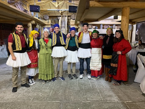 AHSGlobalEd's tweet photo. There were outfits....plate throwing...sweeping...and just SO much fun! https://t.co/OunrJhreW3