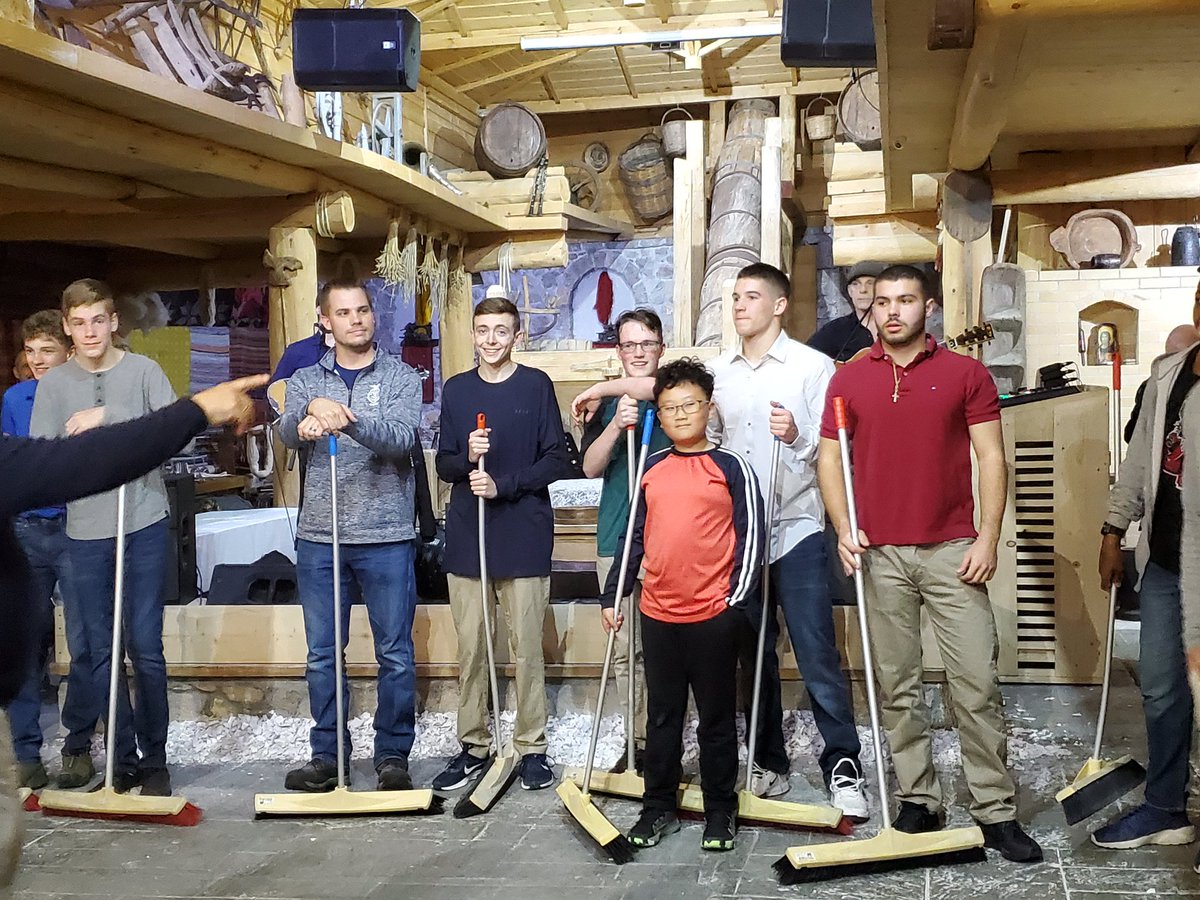AHSGlobalEd's tweet photo. There were outfits....plate throwing...sweeping...and just SO much fun! https://t.co/OunrJhreW3