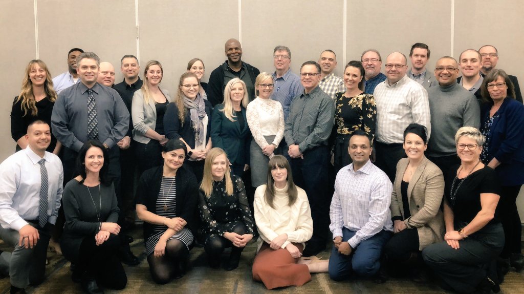 SandashaLPS's tweet photo. Day one is in the books here at our Winter #OMRON meeting hosted by @PeelPolice. With #communications experts from all over Ontario, it was a great start to the 2-day meeting. Thank you #PRP for hosting. #family https://t.co/tKsgwVGnwc