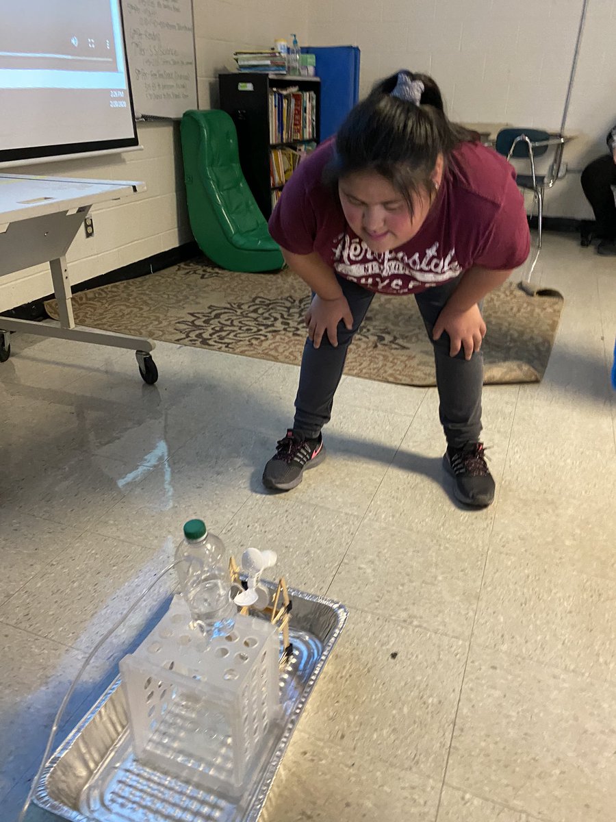 Today Mr. Bransford taught us all about the Water Cycle!!! 💦We learned that water power can push cars all the way to the finish line! My students had a blast and they love Mr. B! 💙 <a href="/LHSintheNews/">LaVergne High School</a> @TechCoachMrB
