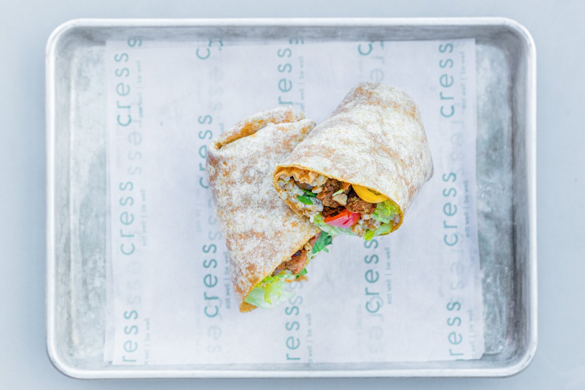 Here's another wrap. Did you know that Cress (at Armature Works) now has wraps :-). We hope your time w/ us was fun & productive.