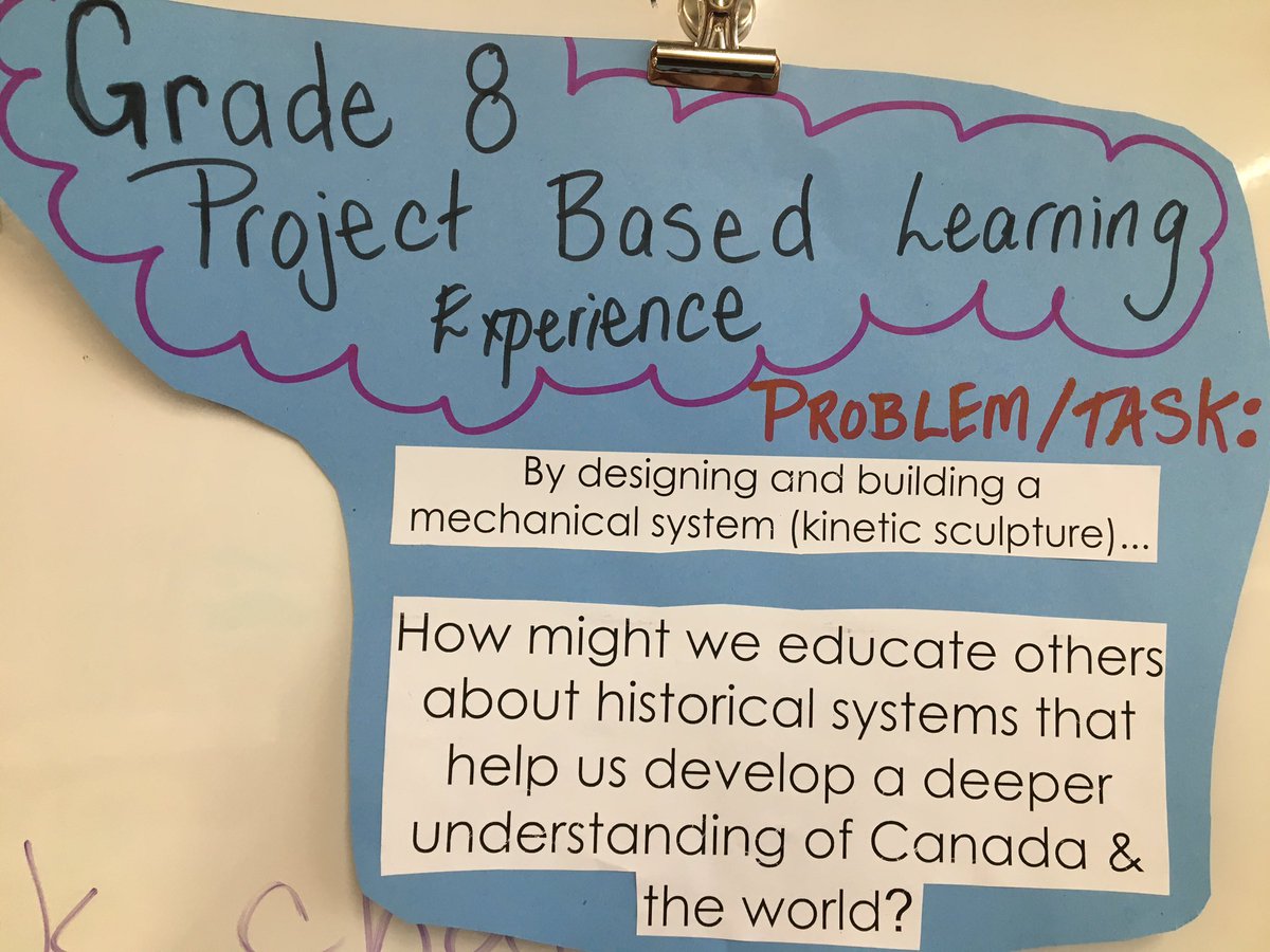 vanderclass's tweet photo. Officially introduced our next #PBL experience w/ @pattersonsclass around our big idea of systems&relationships - science, history, visual art and more connect. TY @spencerideas for idea to base PBL around launch cycle. #FNMIed #onsshg #pblcanada @TeachSDGs @DesmondHDSB https://t.co/Yw1mkpbXfN