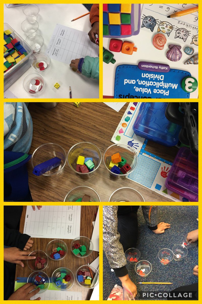 2nd graders were introduced to the concept of multiplication as joining equal groups today while working with a partner. How Many Cups? My ❤️was very happy! <a href="/VoigtAIA_RRISD/">Voigt AIA</a>