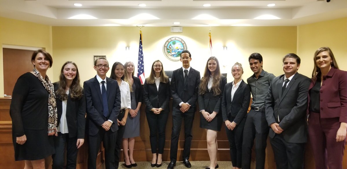 KeysSocStudies's tweet photo. Congratulations to Key West High School’s Mock Trail Team on winning the district championship! They will be competing at the 2020 Florida High School Mock Trial State Finals! #mymcsd @keysschools @KwhsNews https://t.co/Pj7SIg6QmR