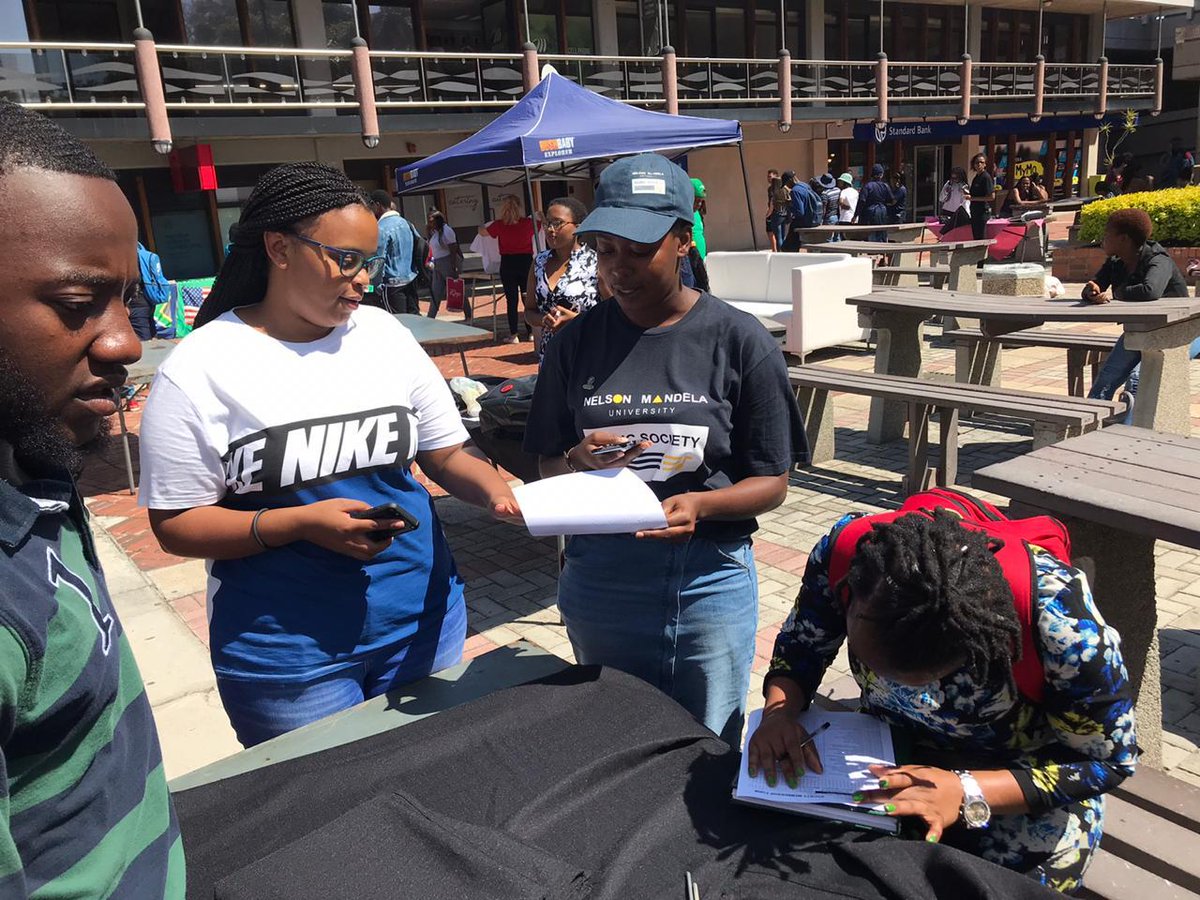 EnactusMandela's tweet photo. Don't worry if you missed us at the South campus today, tomorrow we'll still be there from 13:00 - 14:00. Do the right thing; join the winning society stop being part of the #Sbwl squad 💛#Enacted #BeOneOfUs  #HighwaysToByways2020 https://t.co/GM064l8hGD