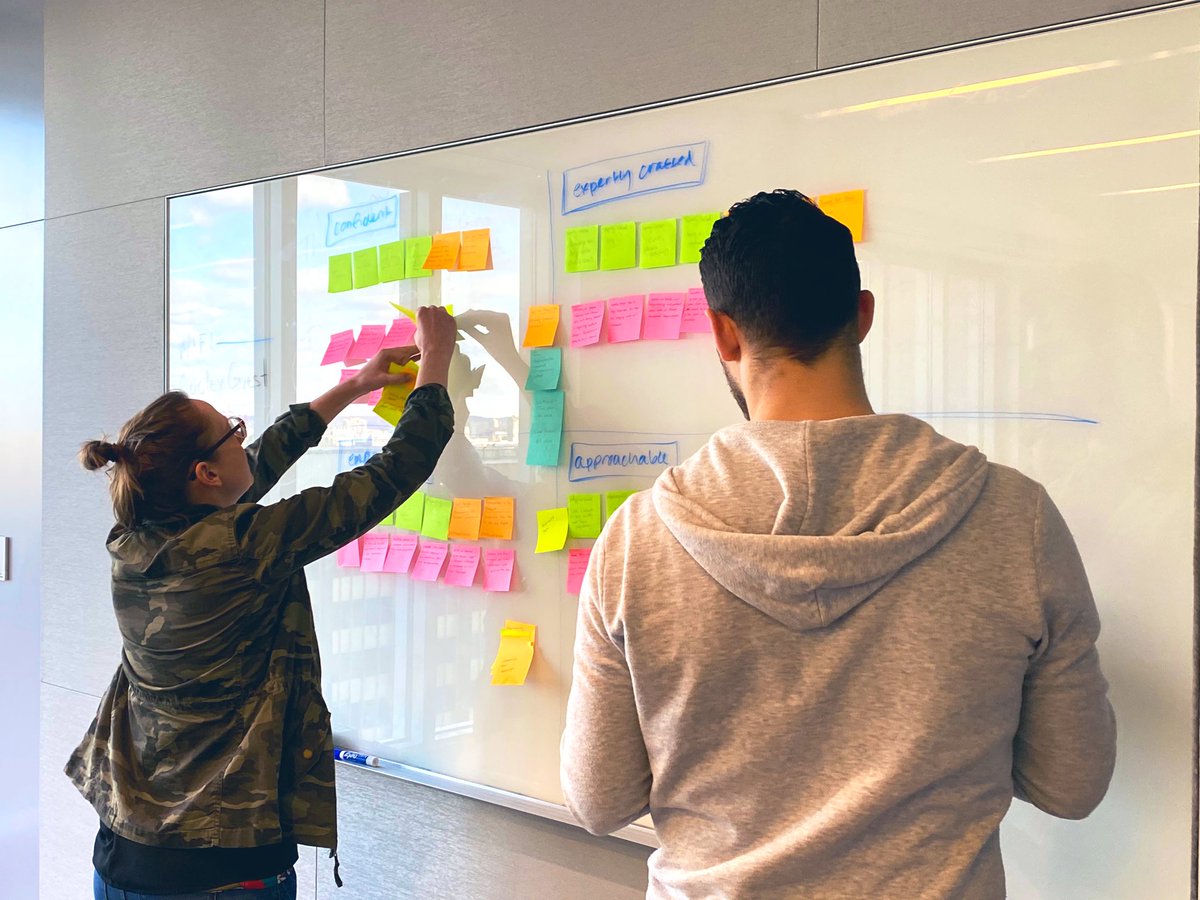 guischmitt's tweet photo. Design off-site day! Brainstorming ideas for the @klaviyo brand with the design team! https://t.co/ix0cFd4U7V