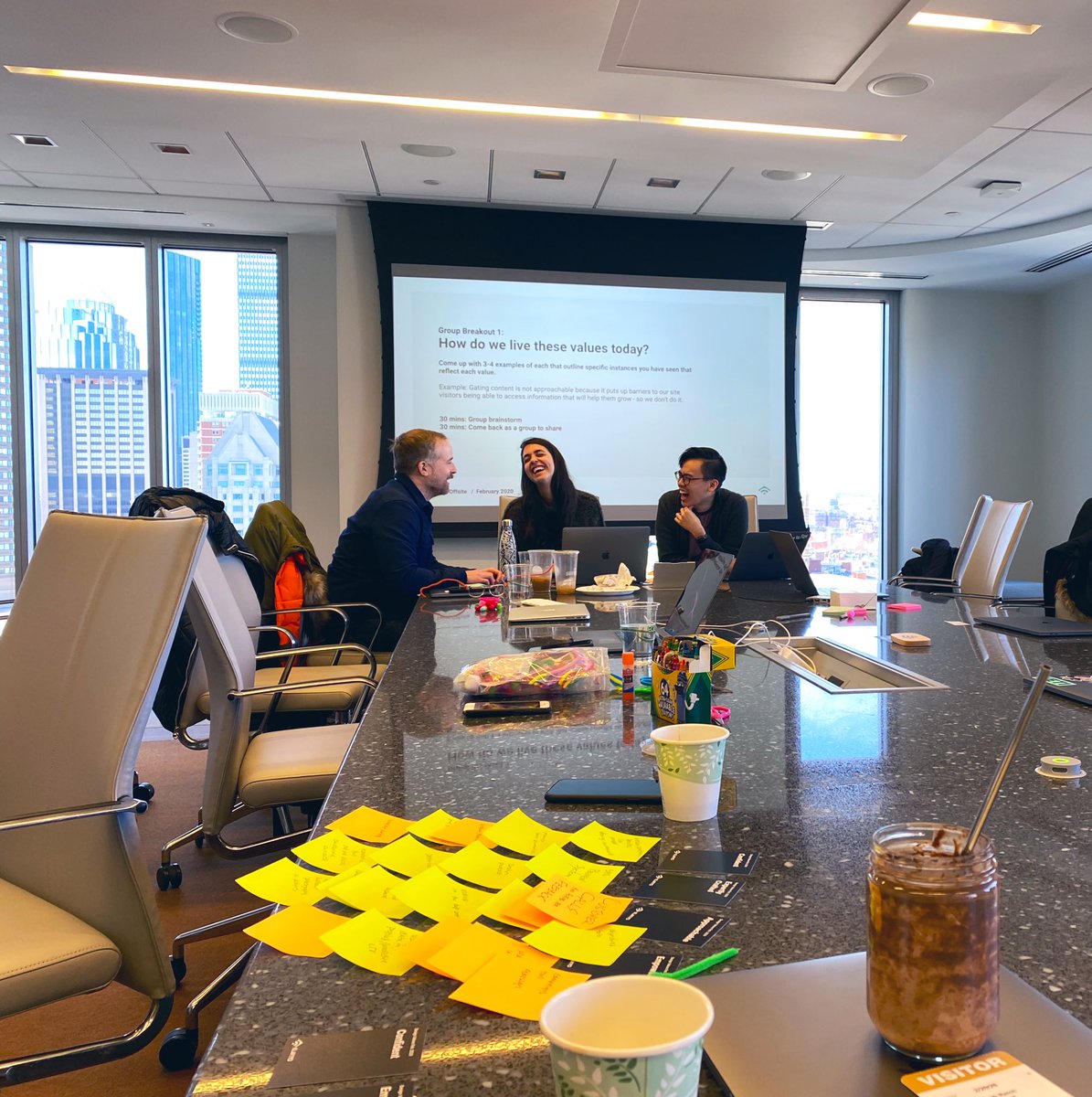 guischmitt's tweet photo. Design off-site day! Brainstorming ideas for the @klaviyo brand with the design team! https://t.co/ix0cFd4U7V