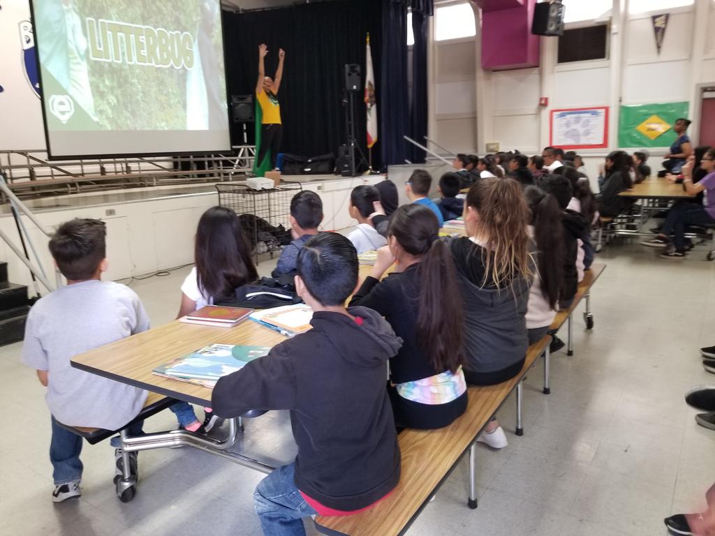 The EcoHero show was very informative and exciting!