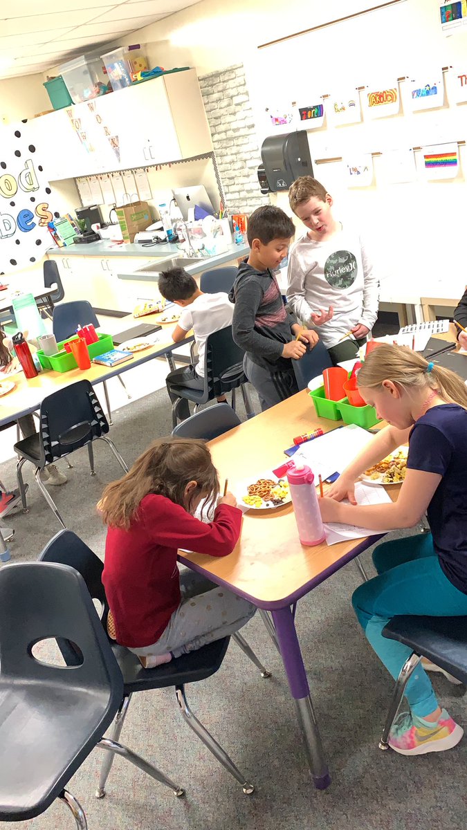 NHKnights_3rd's tweet photo. Practicing our graphing skills with Trail Mix! https://t.co/ohBEACjk7j