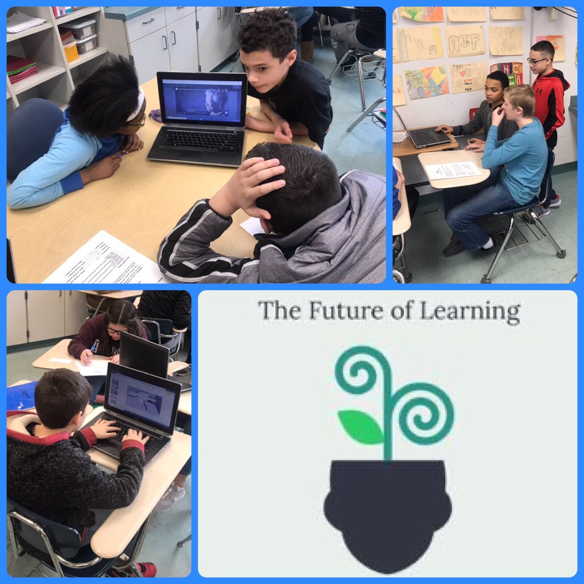 PaulKishEdu's tweet image. Analyzing the work of @DrMayaAngelou with S.O.L.E mates!! Mrs. McMahon facilitates a Self Organized Learning Environment activity with 6th graders! @StartSOLE #TheFutureofLearning #OhioEd #MyOhioClassroom @jeffmcclellan9 #ClearviewClippers