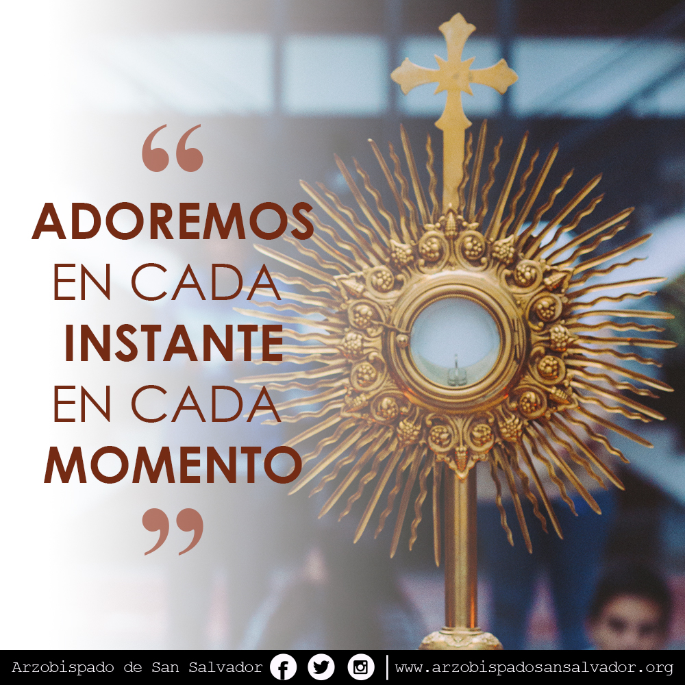 arzobispadoss's tweet photo. En este #JuevesEucarístico visitemos a Jesús y entreguemos todas nuestras cargas y preocupaciones postrados ante Él. Jesús nos restaurará #TeAlabo #TeAdoro #TeBendigo❤️🙏 https://t.co/uC4OjkOOgH