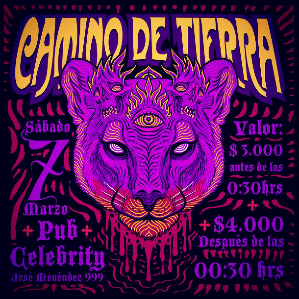 caminodetierra's tweet photo. Agende este 7 de marzo, arrancamos la temporada 2020 con todo el  #RockMagallanico no se lo pierda....!!! https://t.co/1m29bjl023