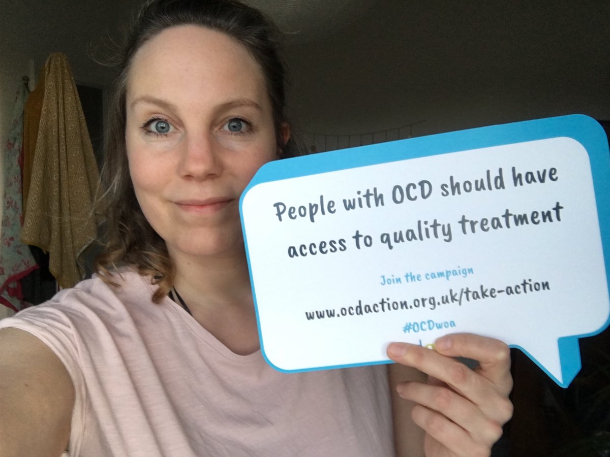 TamingOlivia's tweet photo. I’m supporting @ocdaction #ocdwoa. Please take part in the survey to help OCD Action campaign for better treatment for OCD. #ocd #campaign 
#change https://t.co/cxrVjcygTq