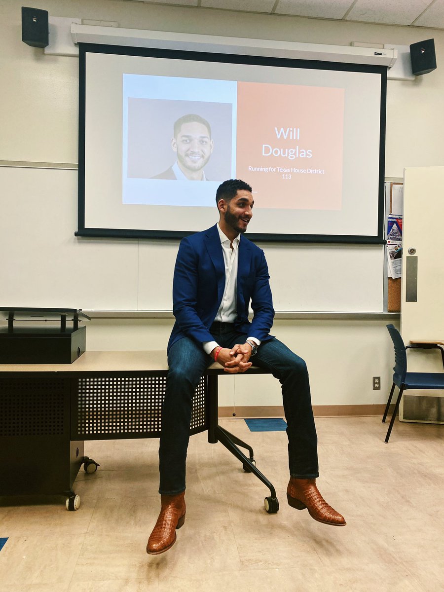 ColinMSmith's tweet photo. It’s been a great month for @smugop! We’ve heard from two amazing candidates: @gcforcongress and @WillDouglasTX. The club is pumped for @MorganMeyerTX next meeting! https://t.co/7rPE5ieFeb