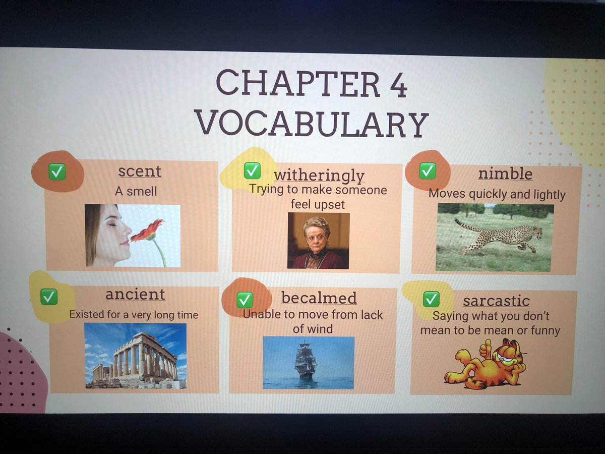 MissGraceJ's tweet photo. Loving planning our next Whole Class Read - why do emojis make everything better? 😍My recent EAL CPD has definitely reminded me of the importance of including visual media, especially when reviewing vocabulary. Makes such a difference #EAL #WCR #OliverandtheSeawigs @LiteracyShed https://t.co/kTx01J2uBb
