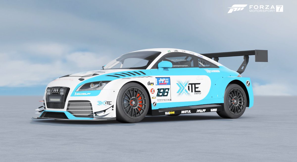 chubbyjoeforza's tweet photo. Here’s the car for this weekends @PTGforza #ttrscup @VIRNow @XiteEnergy @xite_team #iamxite #xiteyourmind #xiteenergy #ptg #Audi #auditt #racecar #eSports https://t.co/BPEzUTTWvW