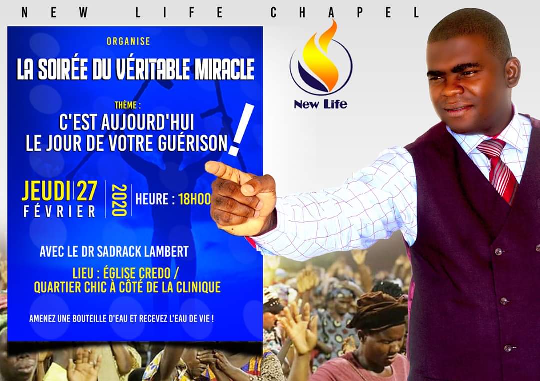 Je t'invite à recevoir ton miracle!!!