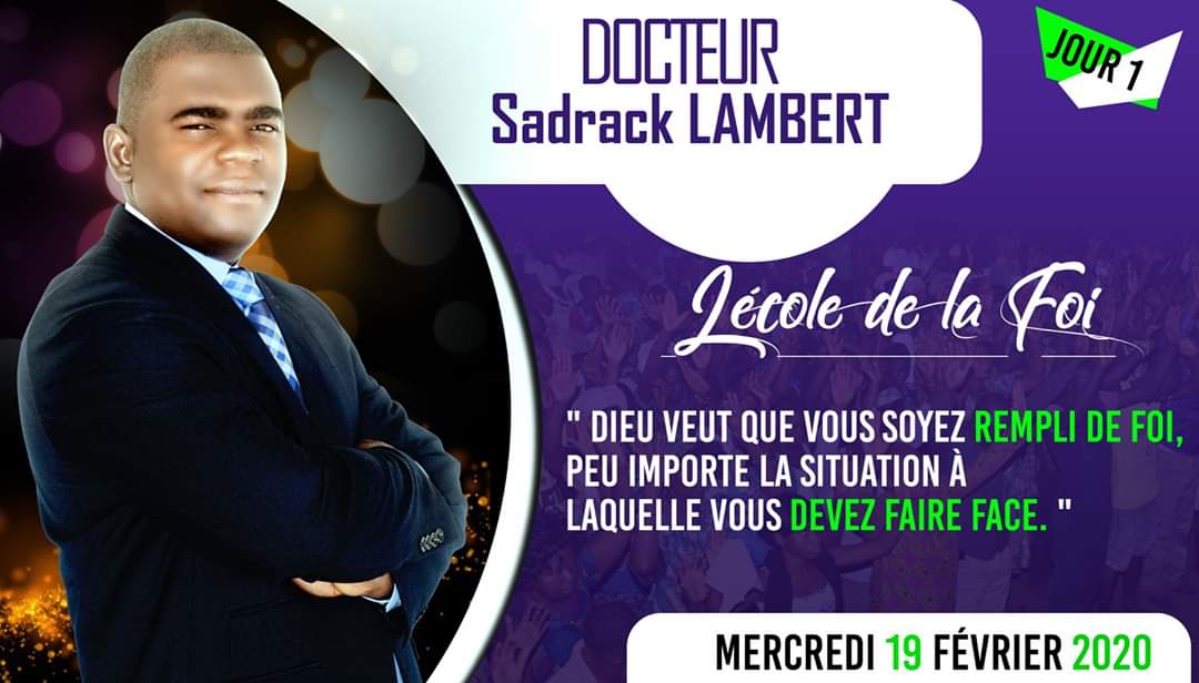 Dr Sadrack Lambert (@drsadrack) on Twitter photo 