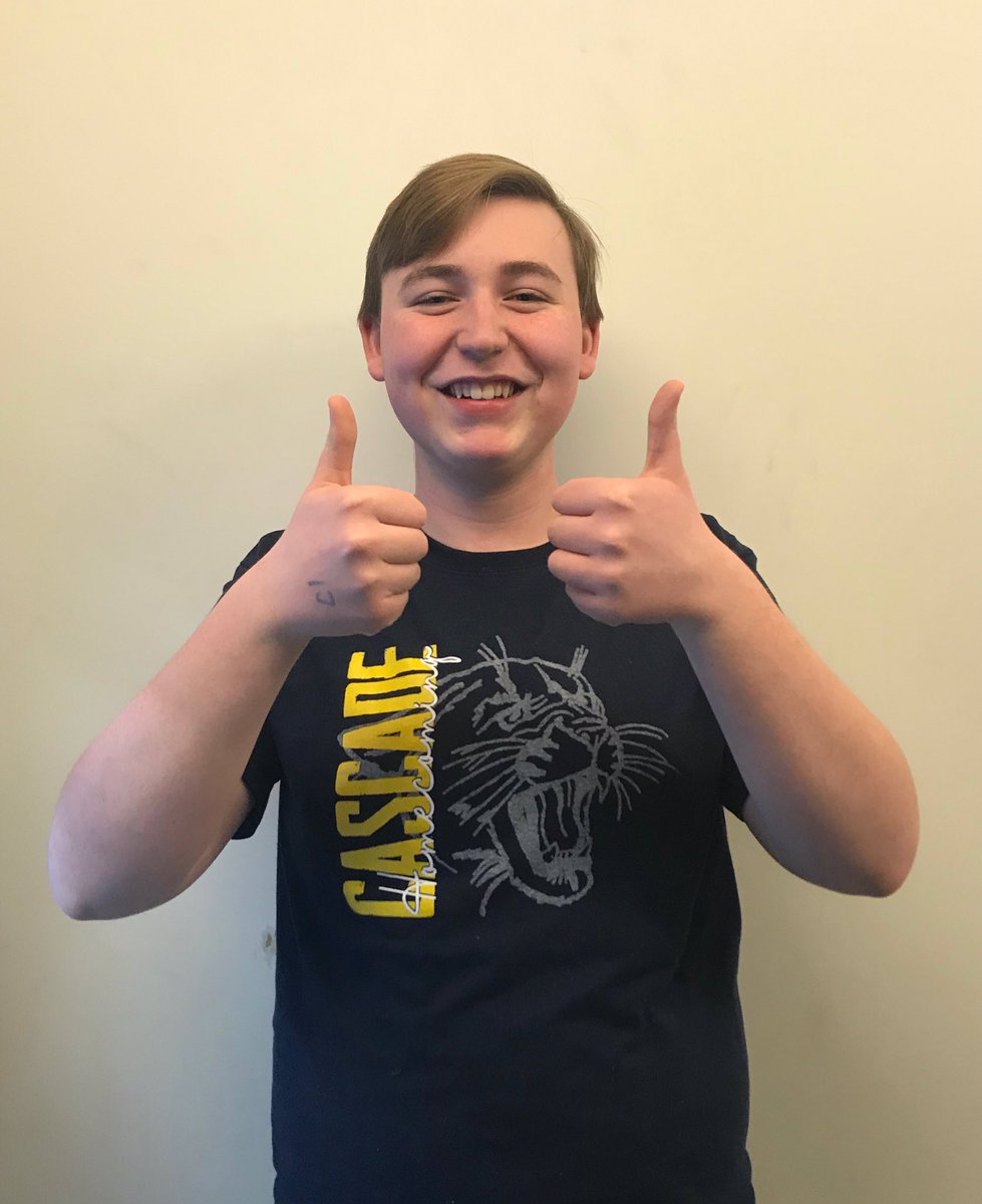 CHS_WBBall's tweet photo. Fan Spotlight: 

Today’s FAN OF THE GAME is Calvin Federspiel. Calvin is a freshman at CHS. He has been to every game but 1 this whole season! We all love his excitement and commitment  towards our girls program. #playhard #chswbb https://t.co/3gtc5VFaBj