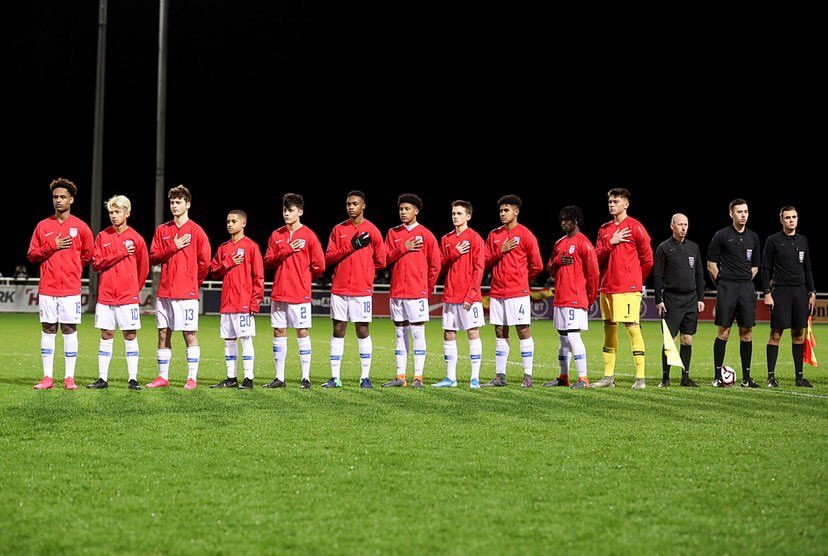 vbcityfc's tweet image. FIRST cap, FIRST start, FIRST GOAL! Former @vbcityfc Academy product, @samueljones12_ , did it all in yesterday’s USMNT U17 game vs Spain #VBRising