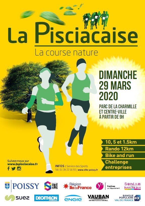 LaPisciacaise's tweet photo. Vous n'êtes toujours pas inscrit à @LaPisciacaise ?☘️🍃🍁🍂

Choisissez votre discipline 🏃‍♀️🚴‍♂️

➡️ Lien inscription : https://t.co/bx4jCzv9p6
 
#LaPisciacaise #poissy #bikeandrun #rando #courseapied #EnRouteVersLaPisciacaise #coursenature #run #running #runner #instarun #courir https://t.co/MuruWpeLta