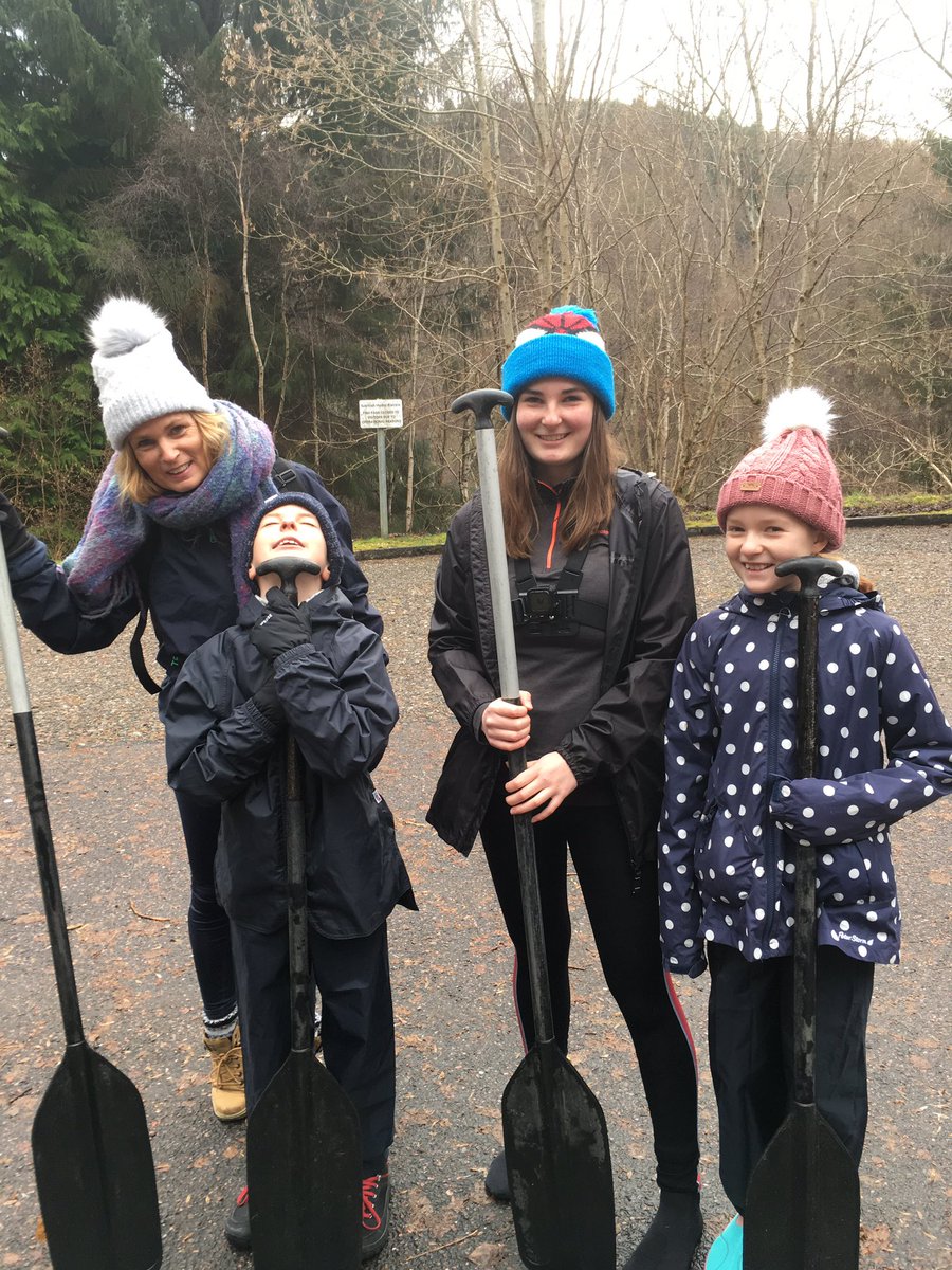 Celebrating the 50th in the Highlands with this crew- out for a spot of canoeing in the cold today 🏴󠁧󠁢󠁳󠁣󠁴󠁿