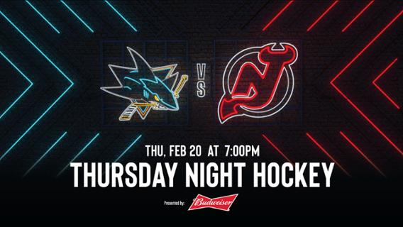 jakereynolds24's tweet photo. It's Thursday Night Hockey presented by @Budweiser tonight as the Devils face the Sharks. Want #DevilsPrezTix?

1️⃣ - make sure you’re following me
2️⃣ - RT this tweet
3️⃣ - check your DMs to see if you’re a winner

We'll contact the winner by 2:00 PM today. Good luck! https://t.co/TfgcJoKFLx