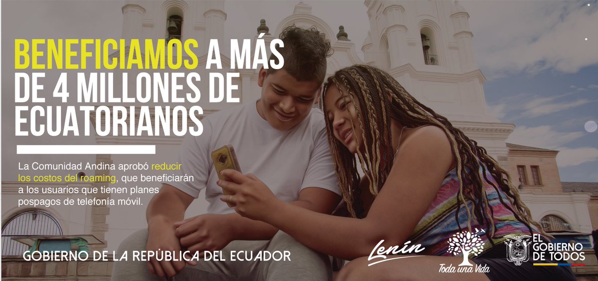 #RoamingMásBarato| La <a href="/ComunidadAndina/">Comunidad Andina</a> aprobó una normativa que permitirá reducir las tarifas de Roaming Internacional.
Ahora podrás conectarte más con menos costo.