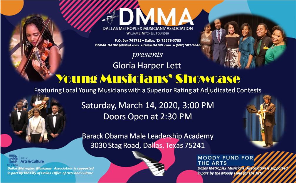 DMMA_NANM's tweet photo. DMMA Gloria Harper Lett Young Musicians' Showcase @DallasNANM @DMMA_NANM #DMMA - https://t.co/awyw3cB1xx https://t.co/4s3sJWTrwd