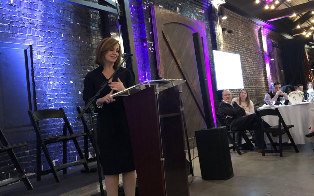 SecondHarvestET's tweet photo. It’s the 4th annual #NoEmptyPlates presented by @kroger , and we are so grateful to @newstucker for emceeing for the 4th year! https://t.co/8UXSBrYRs8