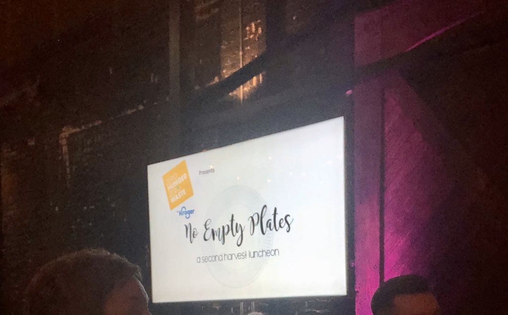 SecondHarvestET's tweet photo. It’s the 4th annual #NoEmptyPlates presented by @kroger , and we are so grateful to @newstucker for emceeing for the 4th year! https://t.co/8UXSBrYRs8