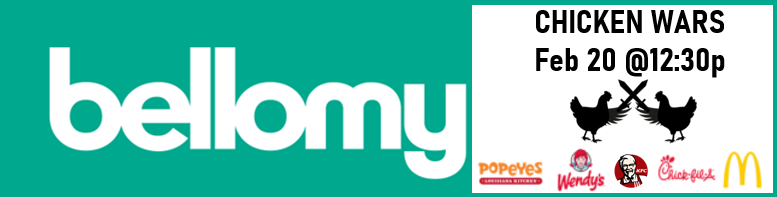 vinokapi's tweet image. Thanks for the reply @PopeyesChicken!  What started as a simple quest to try your new chicken sandwich has now escalated in to impromptu #chickenwars today at @bellomy
 HQ.  20 chicken sandwiches.  Only one winner.

@PopeyesChicken @Wendys @KFC @ChickfilA @McDonalds