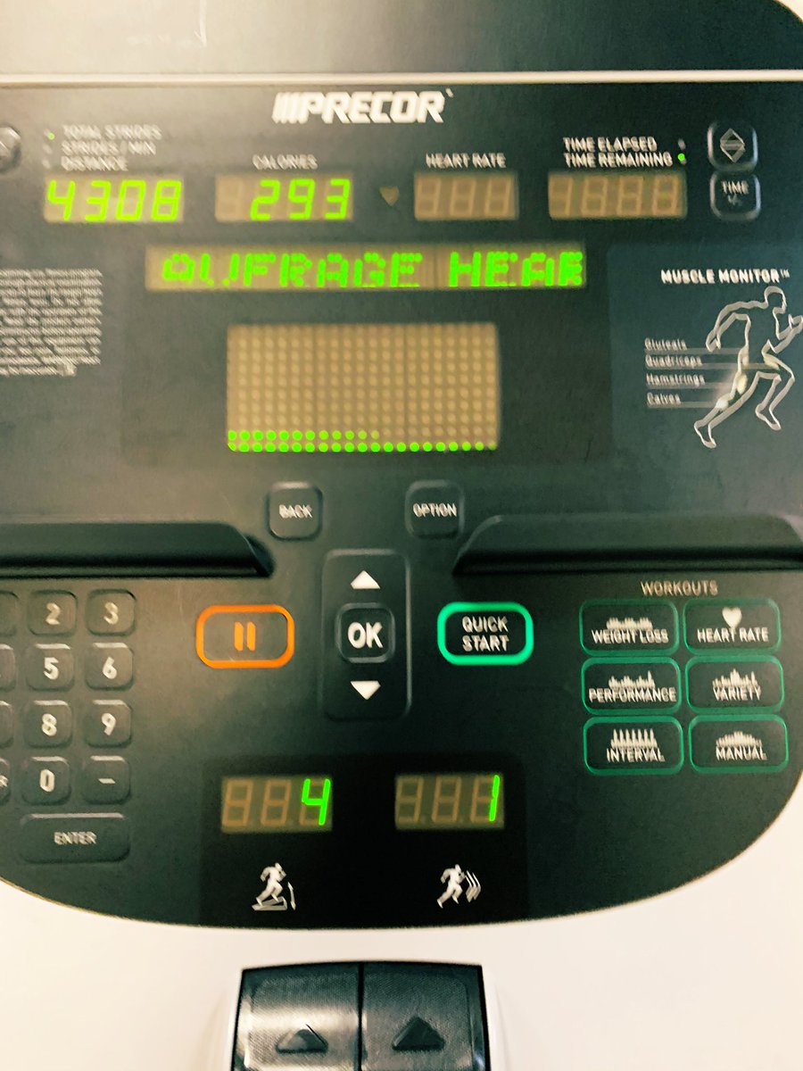 BOOST4Maddie's tweet photo. Still trying to push to get over 300 after my last surgery. I’ll get there 🥵💪🏻 #workout #workoutmotivation #WorkoutWednesday #weightloss #weightlossjourney #cardio #precor #plussizefitness #pcosweightloss #vacationbody #thursdaymorning #thursdayvibes https://t.co/TBEefhlqY2