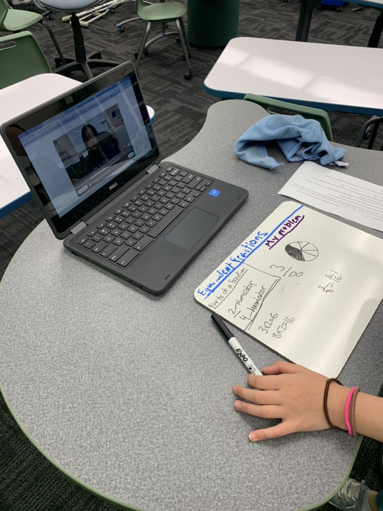 Haweselementary's tweet image. This class is using @Flipgrid to share how they solved a math problem! #explainit #behawesome #hawesnation