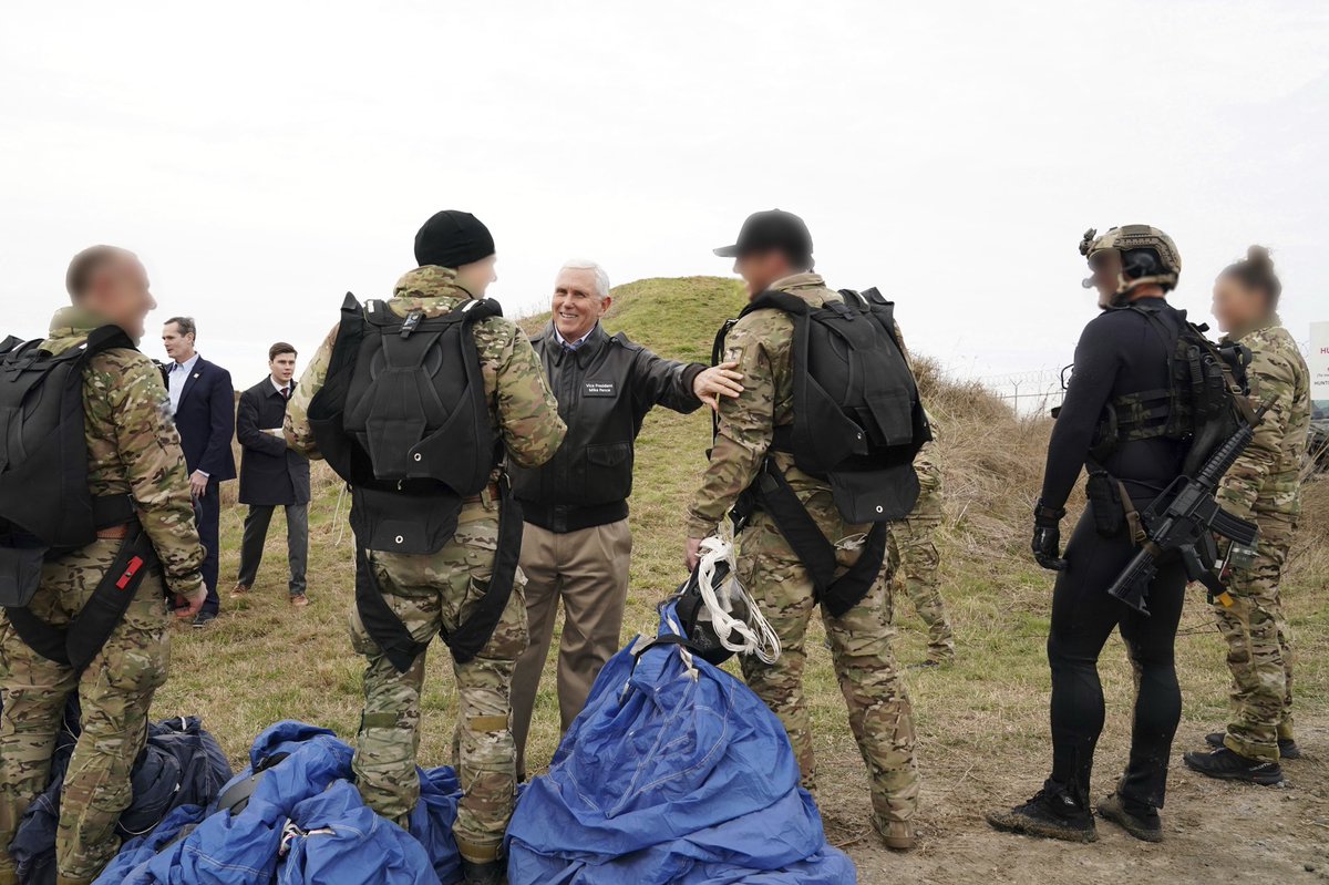 Mike Pence On Twitter Inspiring Day With Our Incredible Navy Seals These Warriors Know The Only Easy Day Was Yesterday And Are Always Ready To Defend This Nation Us Navyseals Are The Best