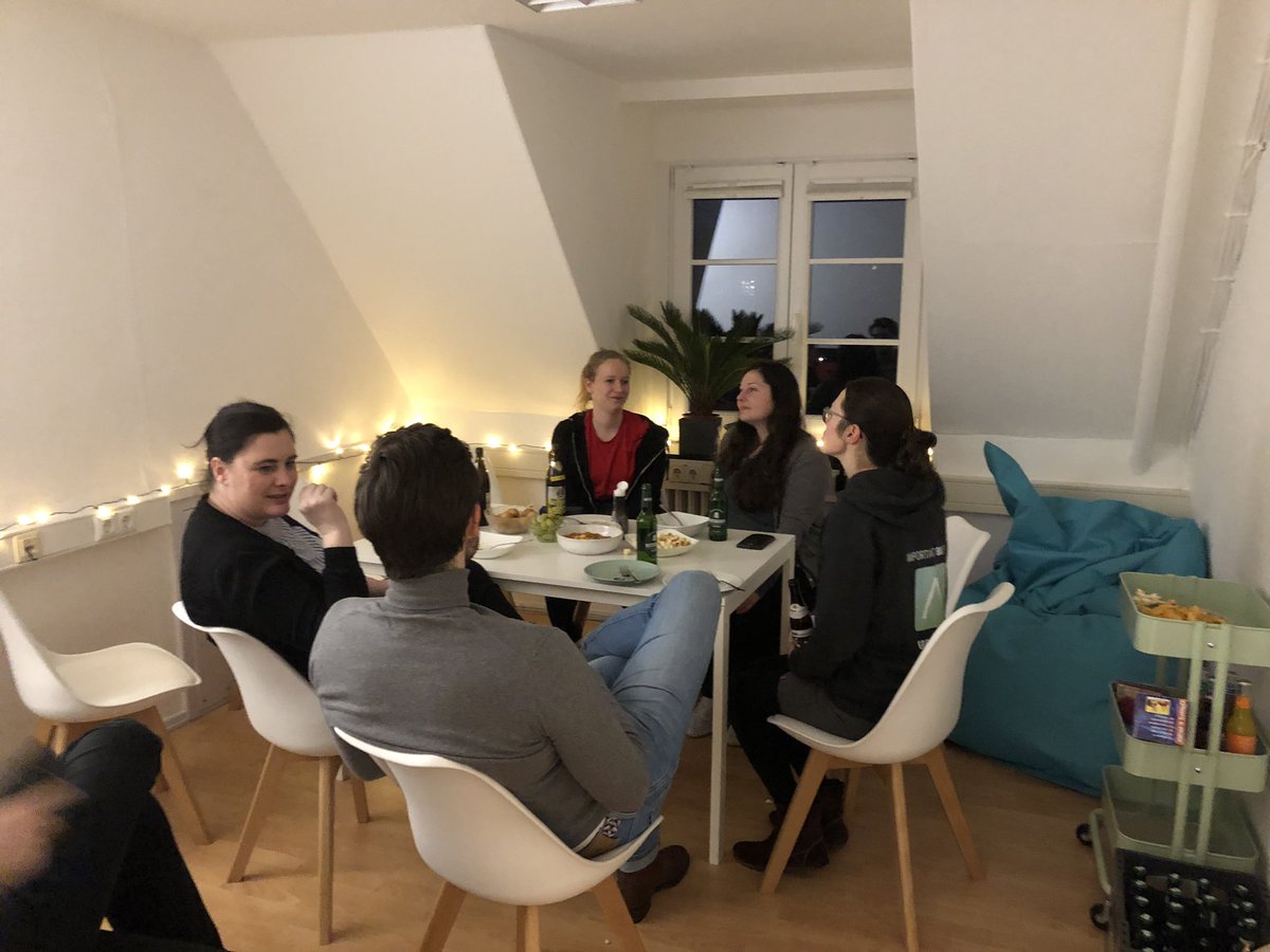 adference's tweet photo. In this month‘s Get Together, cold #weather trapped us inside but that doesn’t mean we can’t have fun! 🤸Such a relaxing and warm evening! 💚This is what #Adferenceworld is!
#afterwork #fun #greatteam #Lüneburg https://t.co/FaoNEZ3LR6