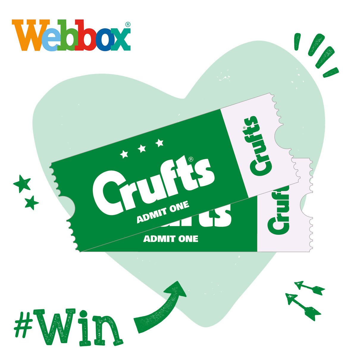 Crufts is just around the corner and its almost time to pick a winner. 

For your chance to win two tickets for you and a friend to remember fur-ever, simply like and share this post! Competition ends 26/02/20.