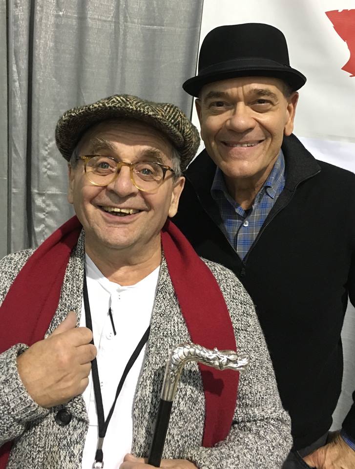 4SylvesterMcCoy's tweet photo. hatting about with @RobertPicardo
#throwbackthursday https://t.co/vWdigzO5Os