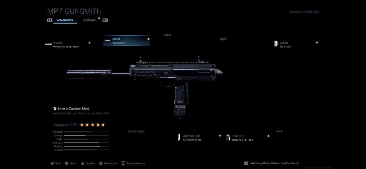 studank's tweet image. CoD Cliff Notes #6
MP7 best class set up. This class is backed by testing and absolutely shreds. MP7 ranks 5th on my list of top 5 weapons. Check out the other classes that rank higher. #CallofDuty #CODMW #CoDtips #CoDhelp #ModernWarfare