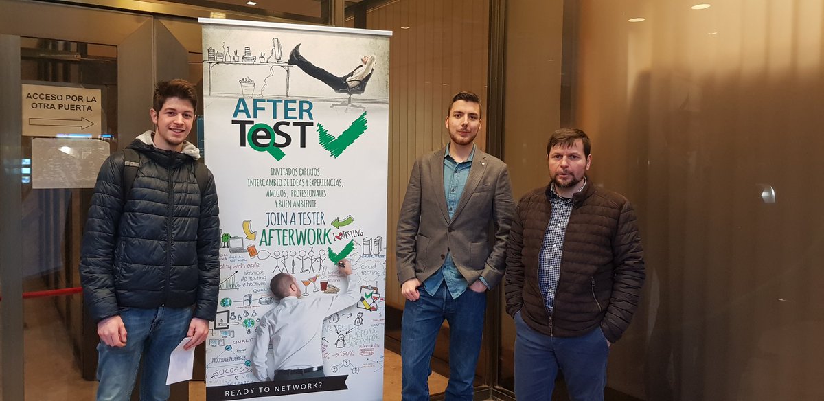 prodevelop's tweet photo. Parte de #prodeTestingTeam asistiendo a una nueva jornada #AfterTest centrada e Chaos Engineering https://t.co/yc90RzYlum