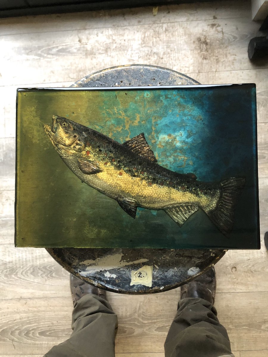 SamMacDonaldArt's tweet photo. 20cmx 30cm browntrout. #fishinglife #flyfishing #art #artistsontwitter #browntrout https://t.co/WDl6nsCTJg