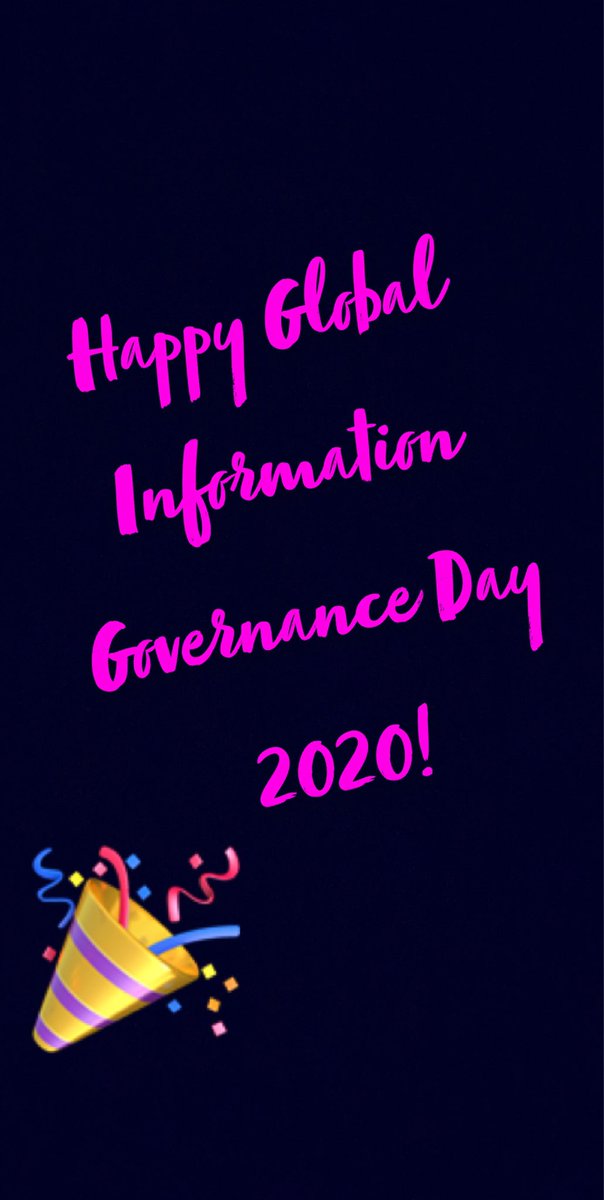IGSMatt's tweet photo. Today is Global Information Governance Day. Celebrated on the third Thurs in Feb, the aim is to drive best practice around information use. If you’ve got questions around information mgmt, happy to have a chat #gigd #ig #dataforgood #informationforgood https://t.co/QKCA1ZqaLV