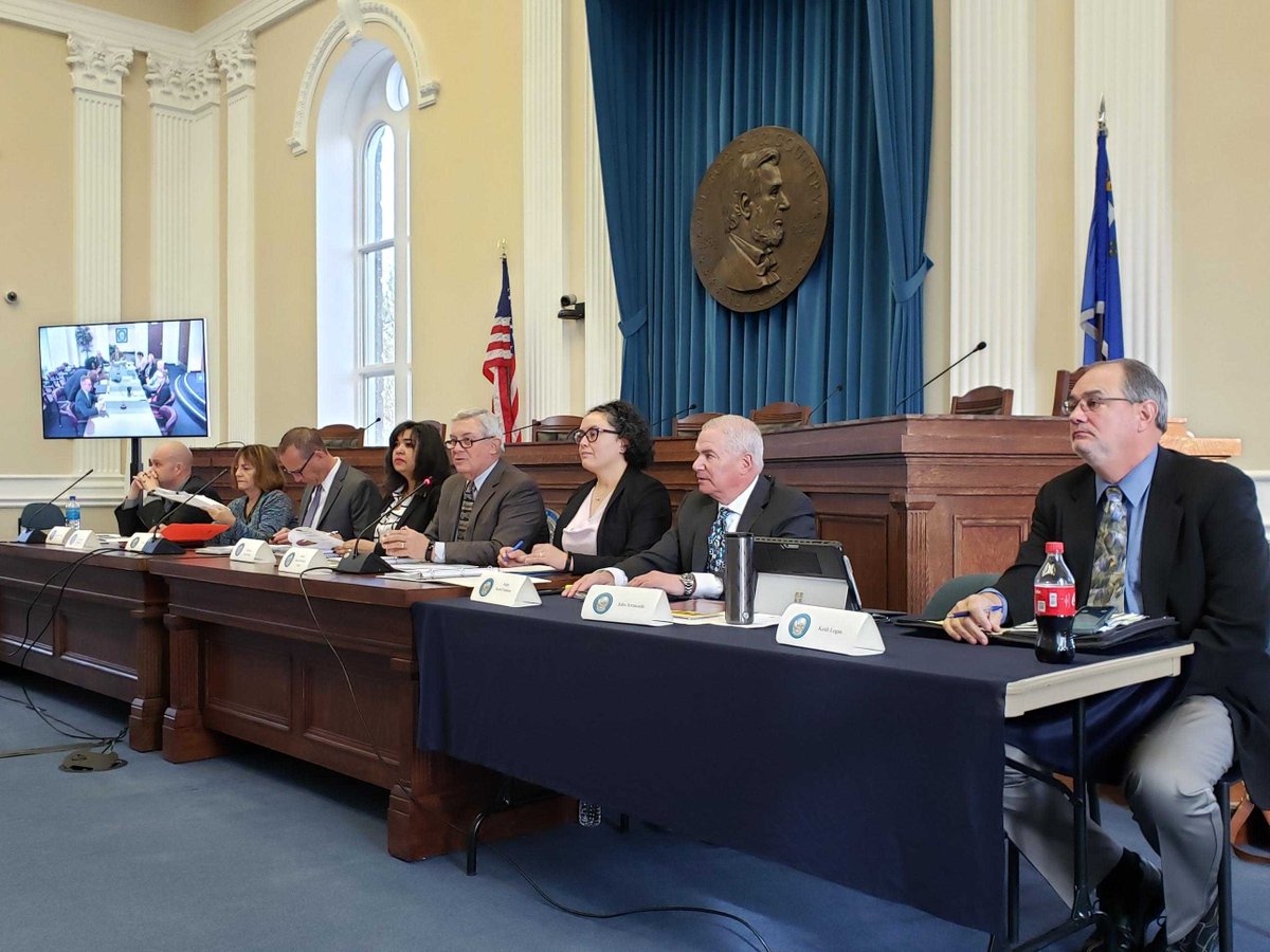 CJIatCRJ's tweet photo. Yesterday, #Nevada's Sentencing Commission met for the first time since implementation of the state's landmark #cjreform law, #AB236, began. CJI staff were there to present on plans for the implementation process. https://t.co/lqvXnT7kyi
