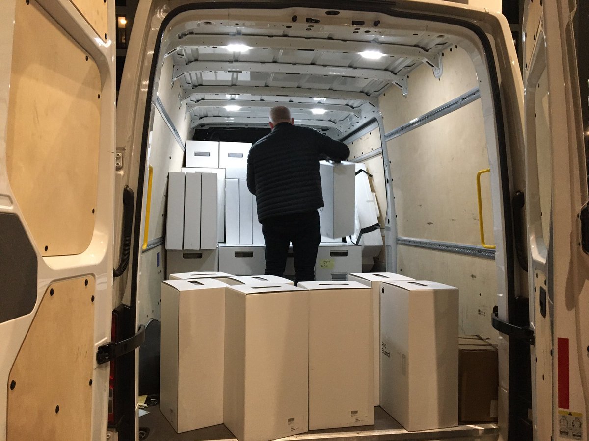 jonaspilz3D's tweet photo. #MacProTour is over! Had an exciting time in Cologne, Hamburg, Berlin and Munich - thanks to @ComLineTeam for having me as a speaker showing #cinema4d! Question: What do ~200k € look like boxed in a van? Here is the answer...
My next stop: @MouvoCZ in #Prague
@maxon3d #c4d https://t.co/sp0iJgrWOo