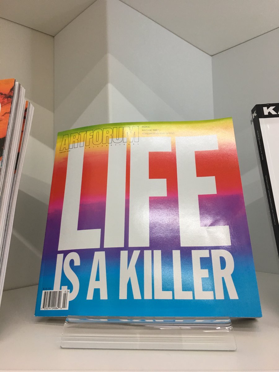 cat_marnell's tweet photo. HOT HOT HOT @Artforum #johnGiorno #howtomurderyourlife https://t.co/wWQ4PyeT2g