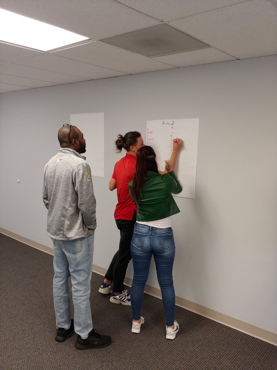 STC campers showing off what they learned this week from A to Z!!!  <a href="/EddiePryor7/">Eddie Pryor</a> <a href="/MDelarosa0317/">Michelle De La Rosa</a> <a href="/Lserrano1718/">Liz Serrano</a> @R_Moreno78 <a href="/jratliffiii/">James Ratliff</a>