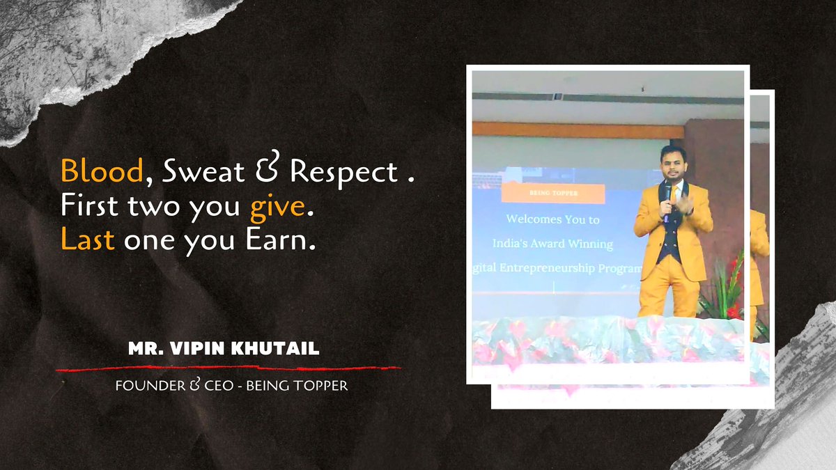 VipinKhuttel's tweet photo. You could either watch it happen or be a part of it.” #DigitalRevolution #digitalmarketing #DigitalIndia #digitalmarketingcourse #digitalmarketingexpert #BeingTopper
#vipinkhutail #janakpuri #iitm #newdelhi #socialmedia #india #education #Delhi https://t.co/qld5t2xpMG