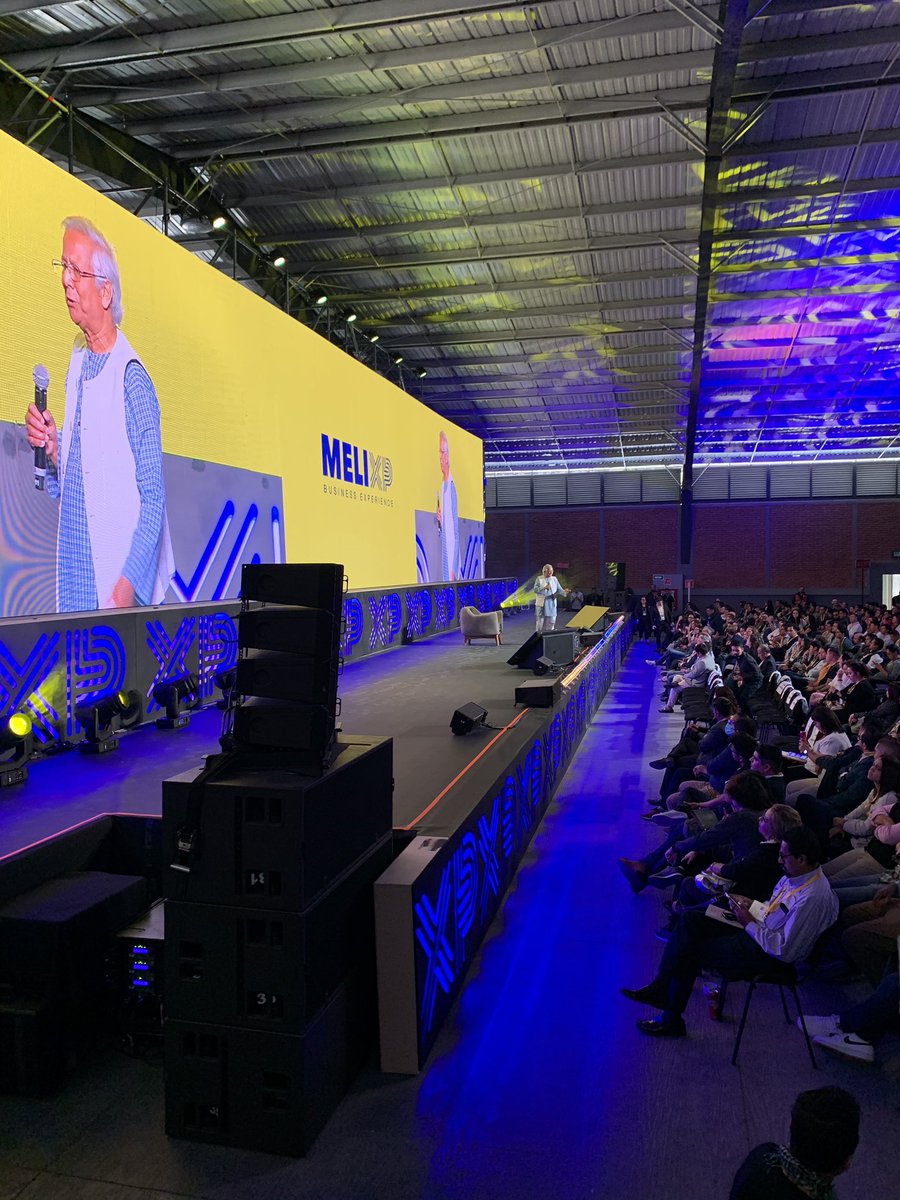 sofamatch's tweet photo. Inspirados por las ideas de  #MuhammadYunus  y su visión sobre los negocios sociales @sofamatch @Mercadolibre https://t.co/K3HEv5y6Vr
